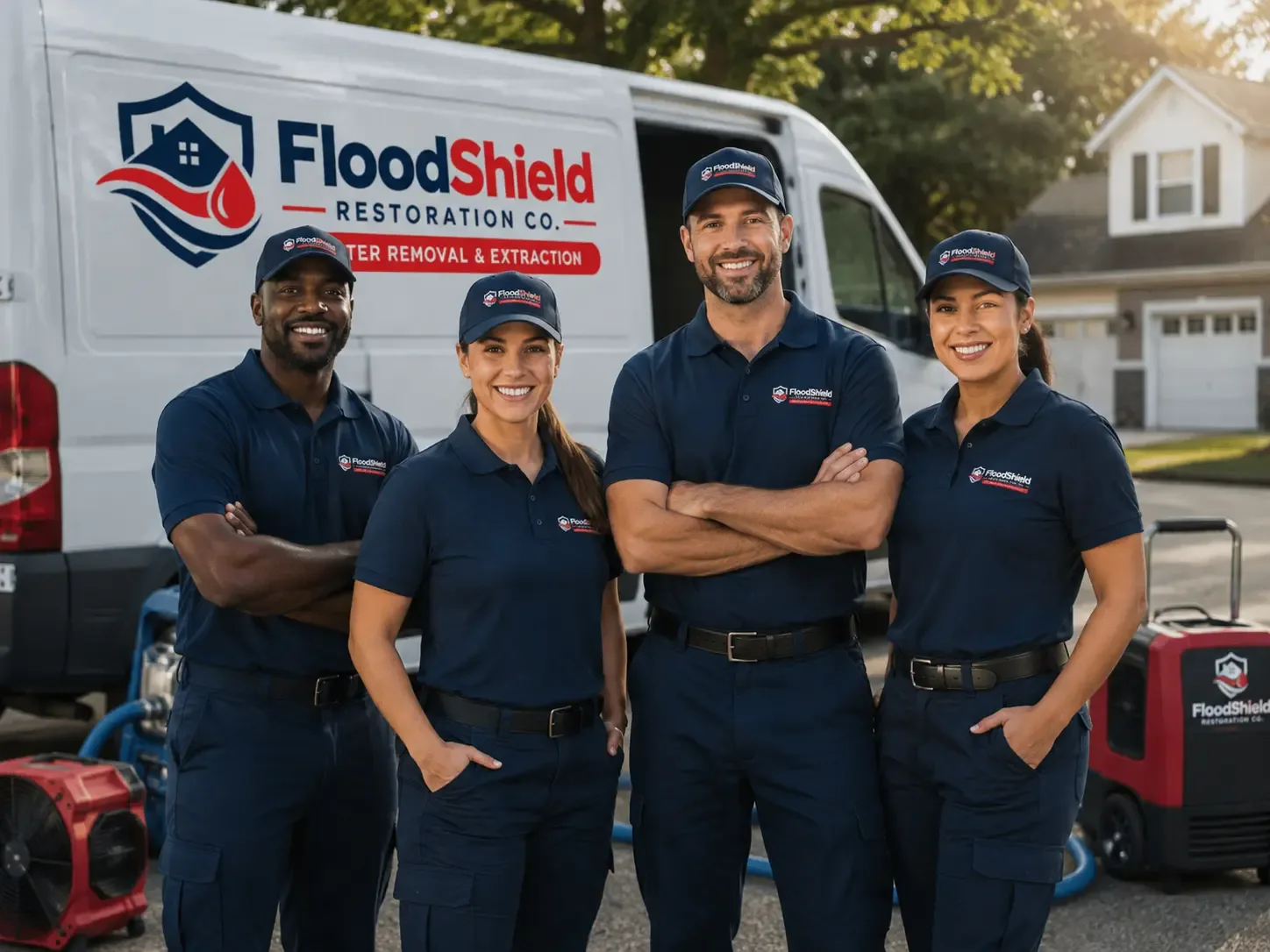 Flood Damage Restoration company in West Liberty, OH