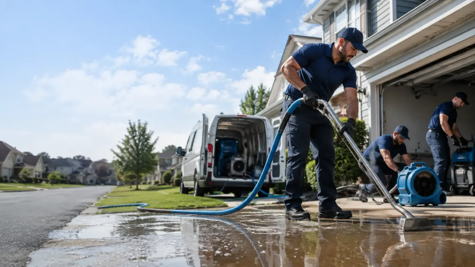Flood Damage Restoration in West Liberty, OH
